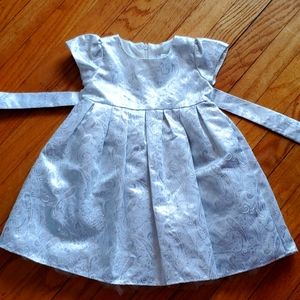 24M White/Silver Dress